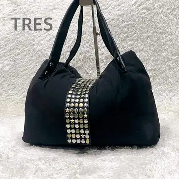 00s TRES hand bag archive studs y2k tote