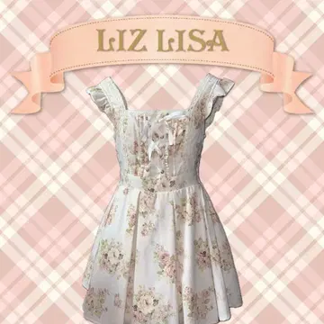 LIZLISA 공주 갸루 헤이세이 Y2K 페어리 그런지 러블리 원피스