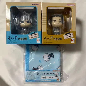 룩업 주술회전 고죠 사토루 게토 스구루 고전 ver. 아기띠 크로스