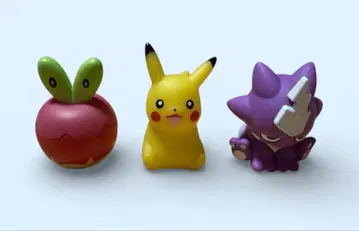 포켓몬 미니 피규어 3개 세트 카지치 피카츄 엘레즌