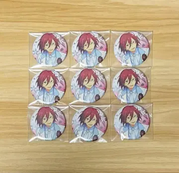 앙상블 스타즈 감사제 캔뱃지 사에구사 이바라 2