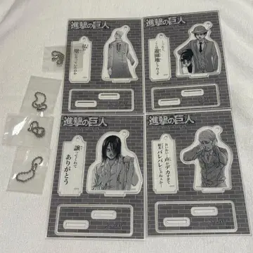 진격의 거인 도쿄역 기차 매너 아크릴 스탠드 엘렌 리바이