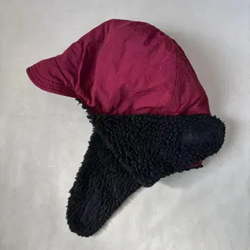 90s YUKON CHARLIE 귀마개 나일론 플리스 캡