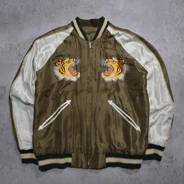 테일러 토요 BEAMS 별주 리버서블 스카잔 호랑이 S