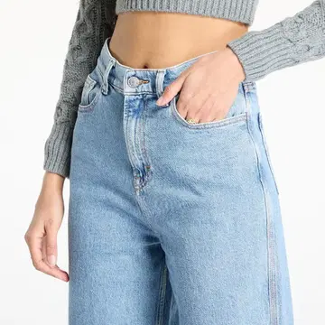 빈티지 Tommy Hilfiger 라이트 블루 부츠컷 데님