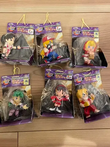 [ 총 6종 ] CAPCOM VS. SNK 포켓 피규어 VS 컴프 세트