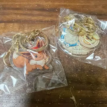 포켓몬 카페 키링 2개 세트