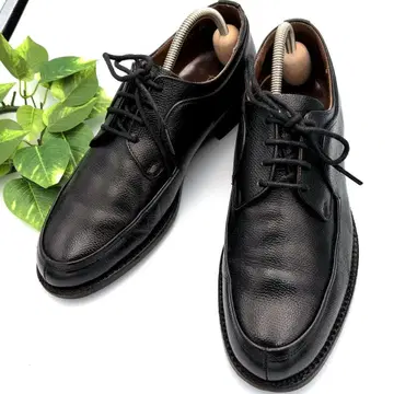 REGAL 리갈 U팁 외날개 24cm 블랙 가죽 신발