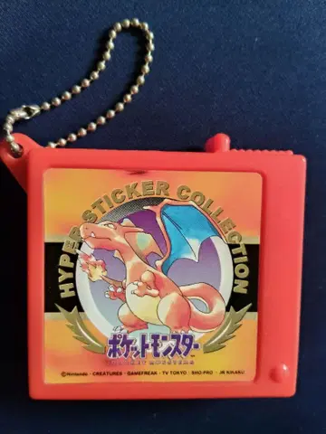 포켓몬 HYPER STICKER COLLECTION 빨간색 리자몽