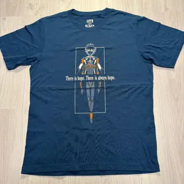 유니클로 UT 티셔츠 에반게리온 나기사 카오루 티셔츠 XL 사이즈