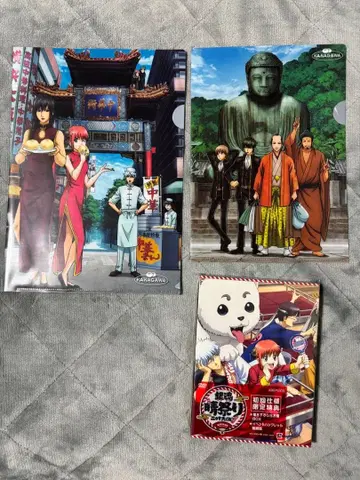 은혼 맑음 축제 DVD 최초 한정판 클리어 파일 2장 묶음 판매