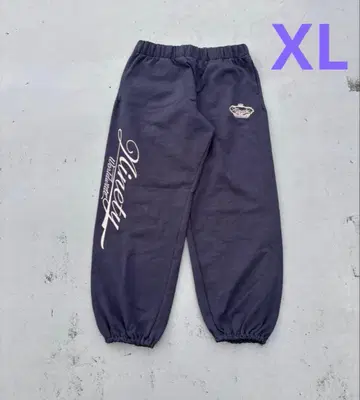 9090 크라운 로고 스웻 팬츠