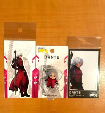 미개봉 새상품 대 캡콤전 데빌 메이 크라이 단테 3종 세트 큐피 외