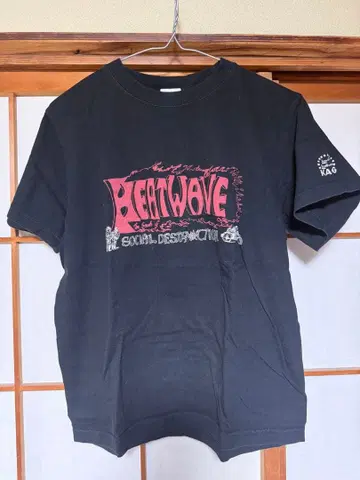 Lewis Leathers (루이스 레더) x KAG 콜라보 티셔츠 블랙