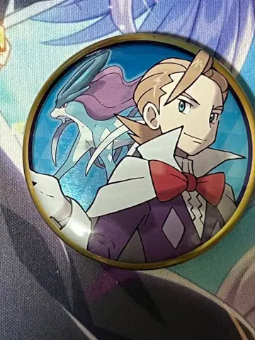 포켓몬 캔뱃지 컬렉션 ~조토편~ 미나키 & 스이쿤 금은 크리스탈
