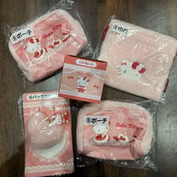 당첨 복권 sanrio 파우치 복조리 참 소품함 HELLO KITTY