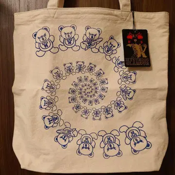 HYSTERIC GLAMOUR 베어 기타 토트백 에코백