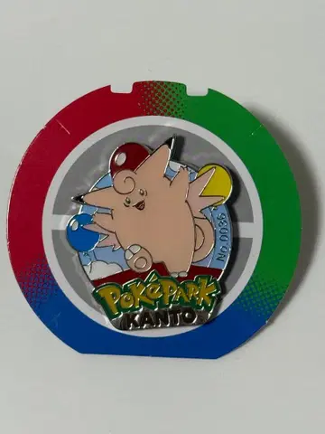 포켓몬 월드 페스티벌 간토 한정판 픽시 핀 배지