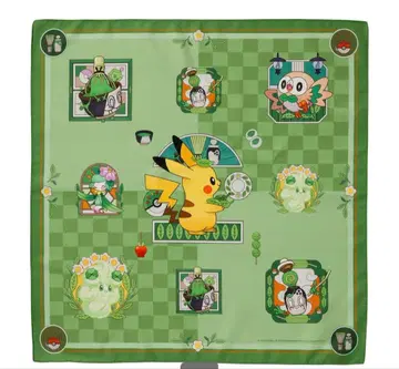 17 포켓몬 찻집 차데스 보자기 피카츄 완판템