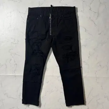 새상품급 ] 디스퀘어드 데님 팬츠 크롭 Glam head jean