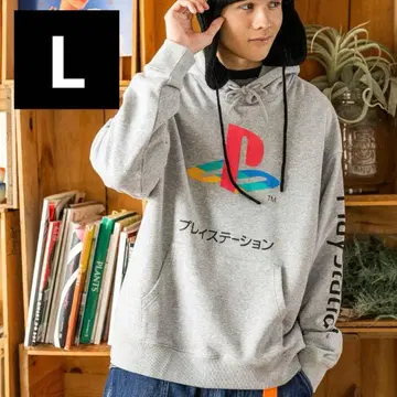 니코앤드 플레이스테이션 한정판 쭈리 후드티 L 그레이