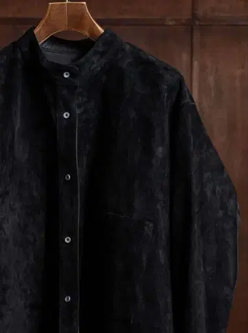 KLASICA BOTTOM 리버서블 레더 셔츠