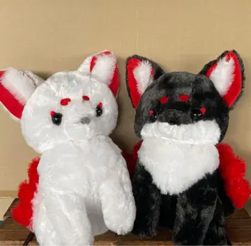 쵸콘과 여우 구미 울트라 BIG 봉제 인형 오코게 우이로