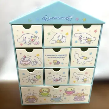 시나모롤 시나몬 어드벤트 캘린더 크리스마스 소품함 수납 집