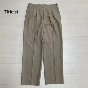 타이틀리스트 골프웨어 팬츠 바지 코듀로이 다크 베이지