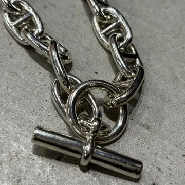 빈티지 실버 925 10 시계 부품 체인 팔찌