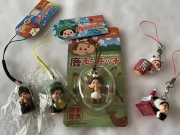 지역 한정 몬치치 스트랩 5종 세트