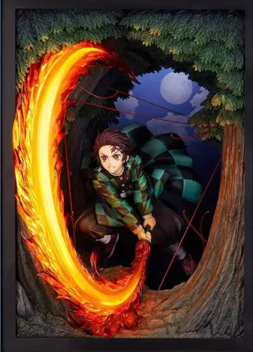 귀멸의 칼날 카마도 탄지로 히노카미 카구라 엔부 굿스마일컴퍼니 피규어