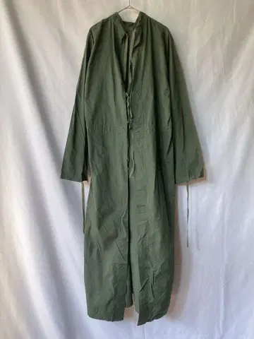 체코군 밀리터리 오퍼레이션 코트 후염 카키 60s 70s