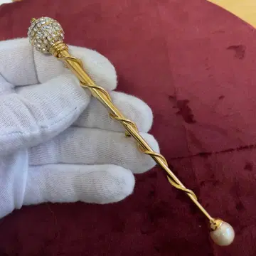 [ 23 ] BIJOUX CASCIO 빈티지 브로치 골드바통