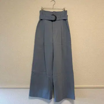 오프닝 세레모니 와이드 팬츠 S 벨트 포함