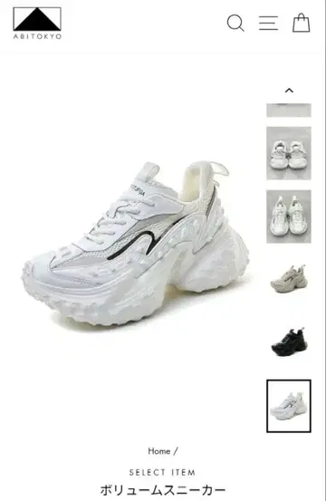 [ 새상품 ] ABITOKYO 스니커즈 정가 16800엔