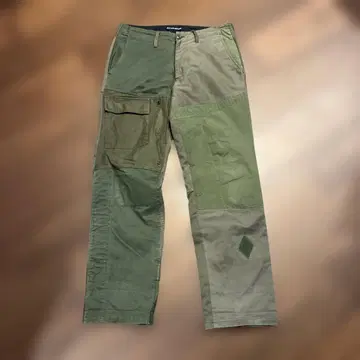 TIGRE BROCANTE 패치워크 카고 팬츠