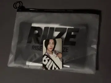 RIIZE 공식 슬로건 원빈 트레이딩 카드 포함