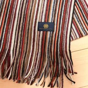 [ 미사용 ] metrocity 메트로시티 머플러