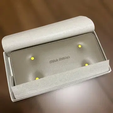 MILA MILAN 그레이 장지갑 박스형