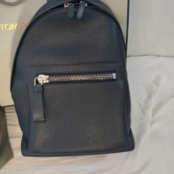 [ 미사용 새상품 ] 톰포드(TOM FORD) 가죽 백팩 네이비