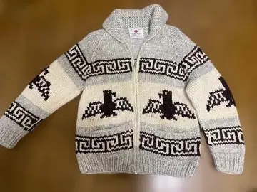 가격 인하 카우친 캐나디안 니트제 빈티지