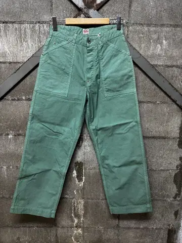 Chimala 치마라 캔버스 페인터 팬츠 그린