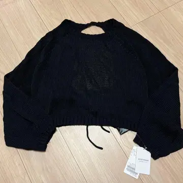 Spick and Span 백산 레이스업 풀오버