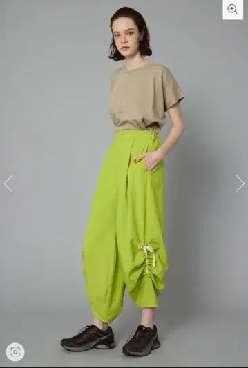 HeRIN.CYE Side gather pants 사이드 개더 팬츠