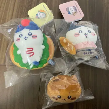치이카와 베이커리 하치와레 마스코트 3개 세트