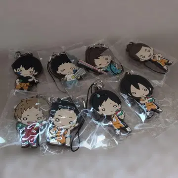 하이큐!! 러버 스트랩 니토탄 묶음 판매 오이카와 토오루 카게야마 토비오