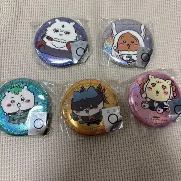 나의 히어로 아카데미아 x 치이카와 홀로그램 캔뱃지 5종 세트