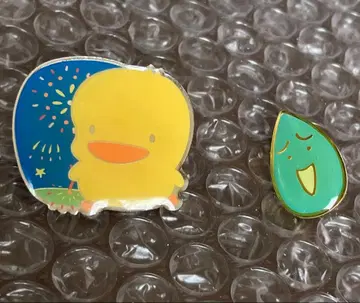 [레어] 마더구스 숲의 피요짱 불꽃놀이 핀즈 95년 산리오 캐릭터 브로치