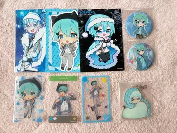 소라네코 메로파카 브로마이드 캔뱃지 클리어 카드 아크릴 키링